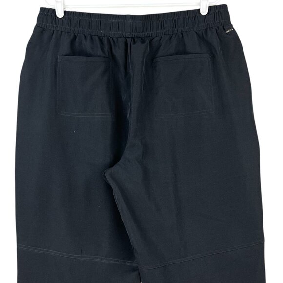 Mondetta Women's Pull-on Stretch High Rise Textured Black Ankle Pant Size XL NWT - Picture 4 of 14